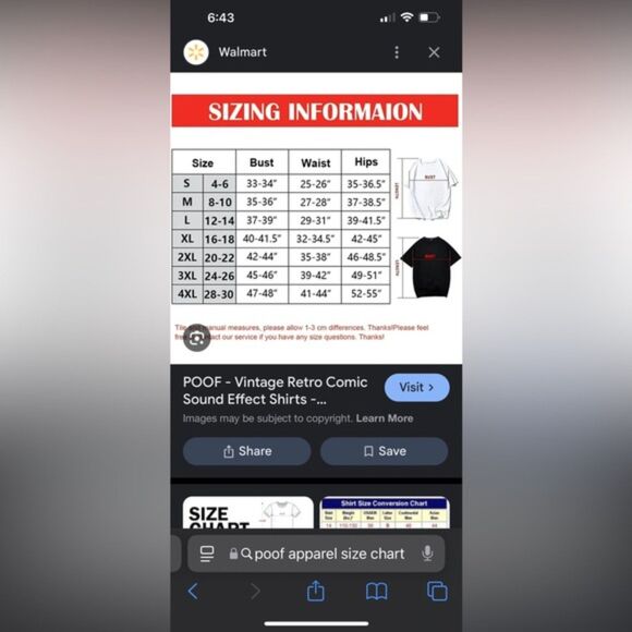 Poof apparel sweater size large - Picture 4 of 4